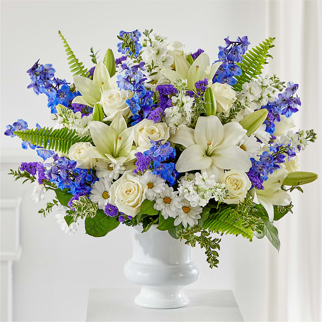Expressions of Hope Urn Arrangement – GOD'S GARDEN FLOWER SHOP, Lancaster CA