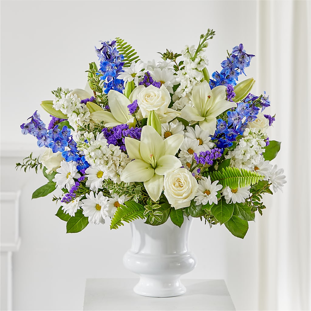 Expressions of Hope Urn Arrangement – GOD'S GARDEN FLOWER SHOP, Lancaster CA