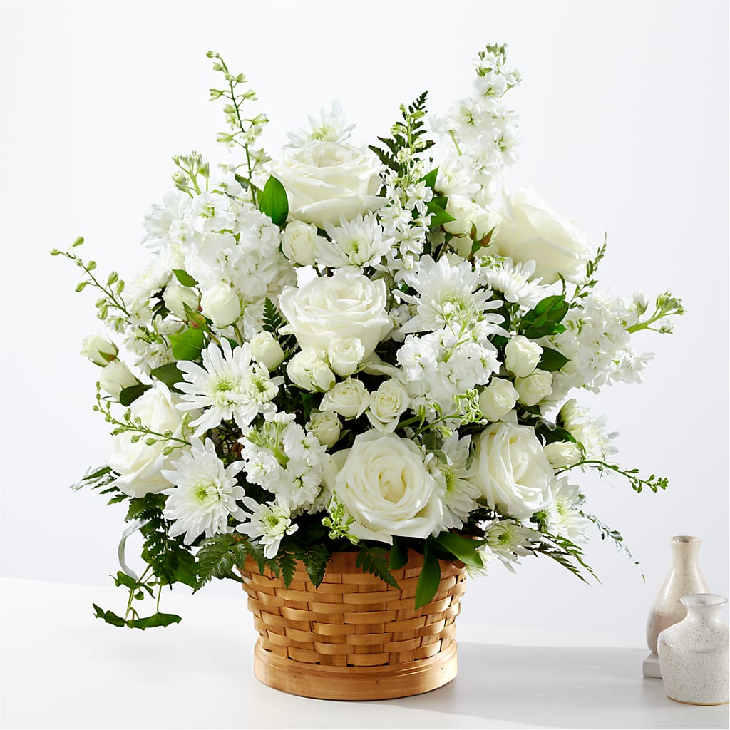 Heartfelt Condolences Arrangement – GOD'S GARDEN FLOWER SHOP, Lancaster CA