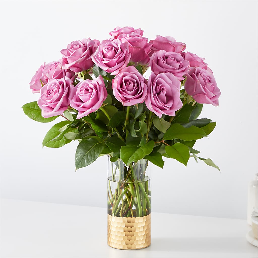 Secret Admirer Lavender Rose Bouquet – GOD'S GARDEN FLOWER SHOP, Lancaster CA