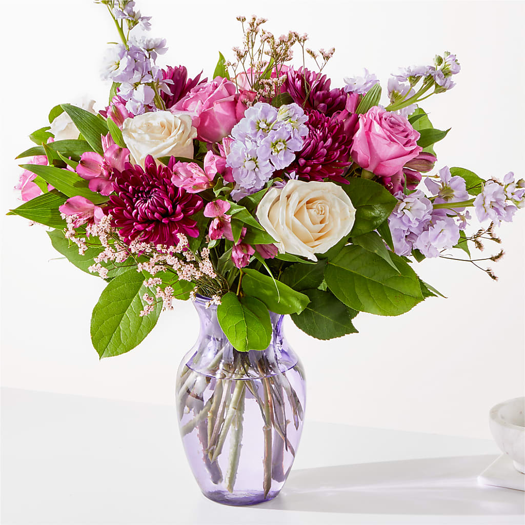Amethyst Dreams Bouquet – GOD'S GARDEN FLOWER SHOP, Lancaster CA