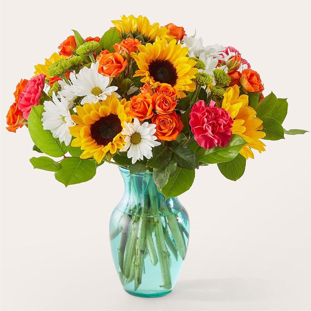 Sun-drenched Blooms Bouquet – GOD'S GARDEN FLOWER SHOP, Lancaster CA