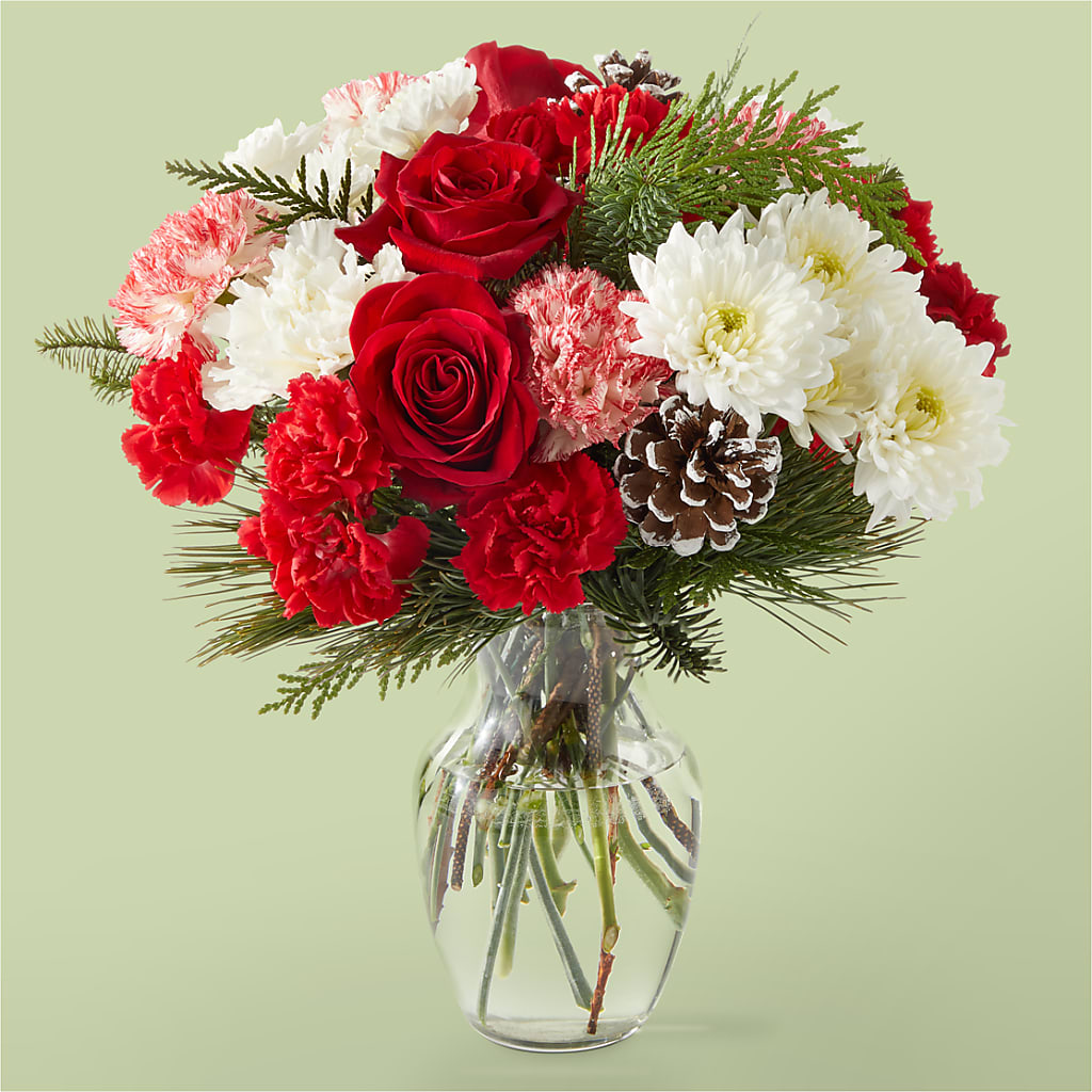 Candy Cane Lane Bouquet – GOD'S GARDEN FLOWER SHOP, Lancaster CA