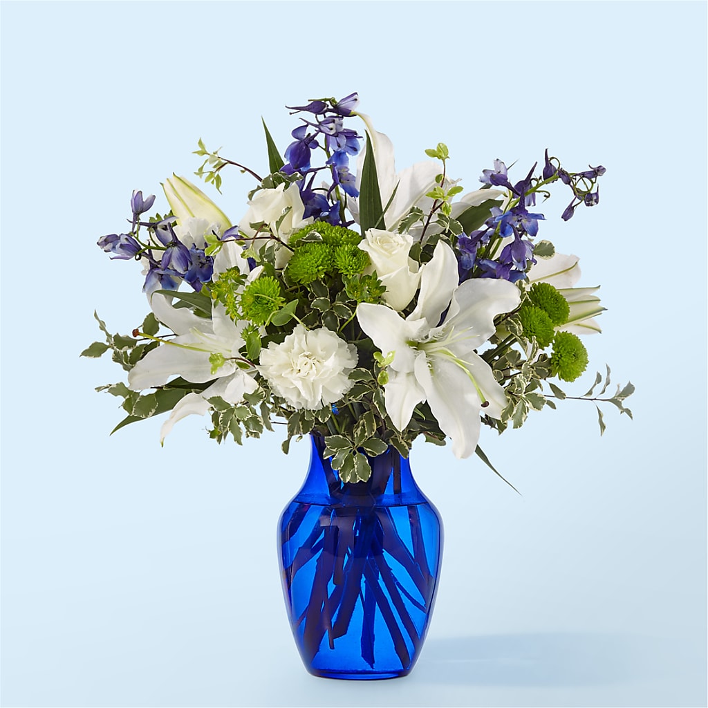 Santorini Bouquet – GOD'S GARDEN FLOWER SHOP, Lancaster CA