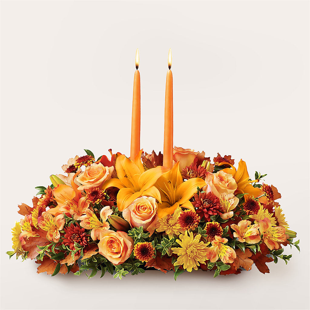 Traditions Centerpiece – GOD'S GARDEN FLOWER SHOP, Lancaster CA