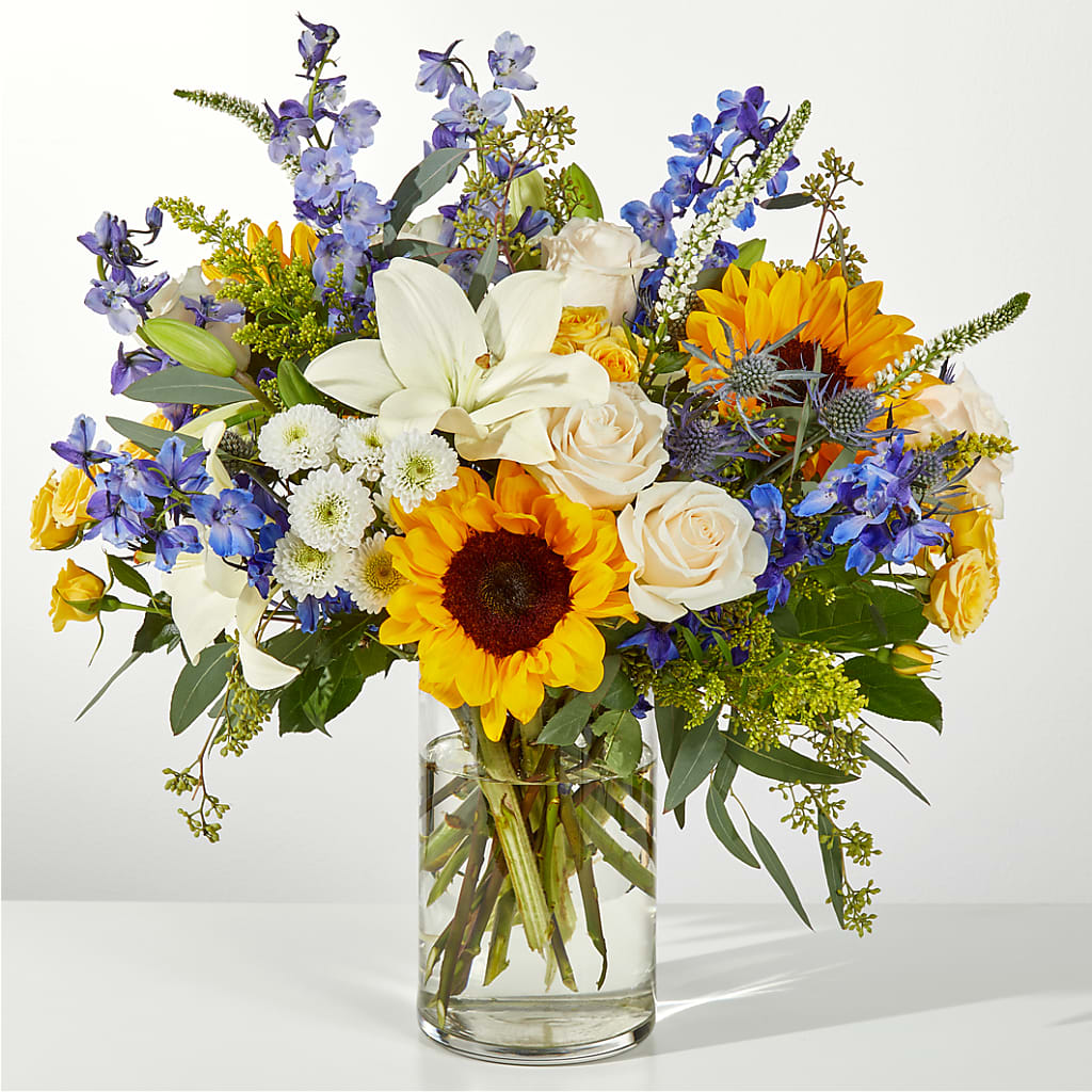 Wonderfully Sunny Bouquet – GOD'S GARDEN FLOWER SHOP, Lancaster CA