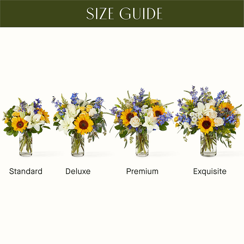 Wonderfully Sunny Bouquet – GOD'S GARDEN FLOWER SHOP, Lancaster CA