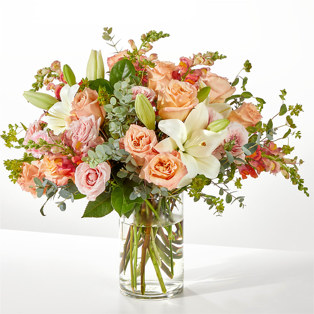 Grapefruit Splash Bouquet – GOD'S GARDEN FLOWER SHOP, Lancaster CA