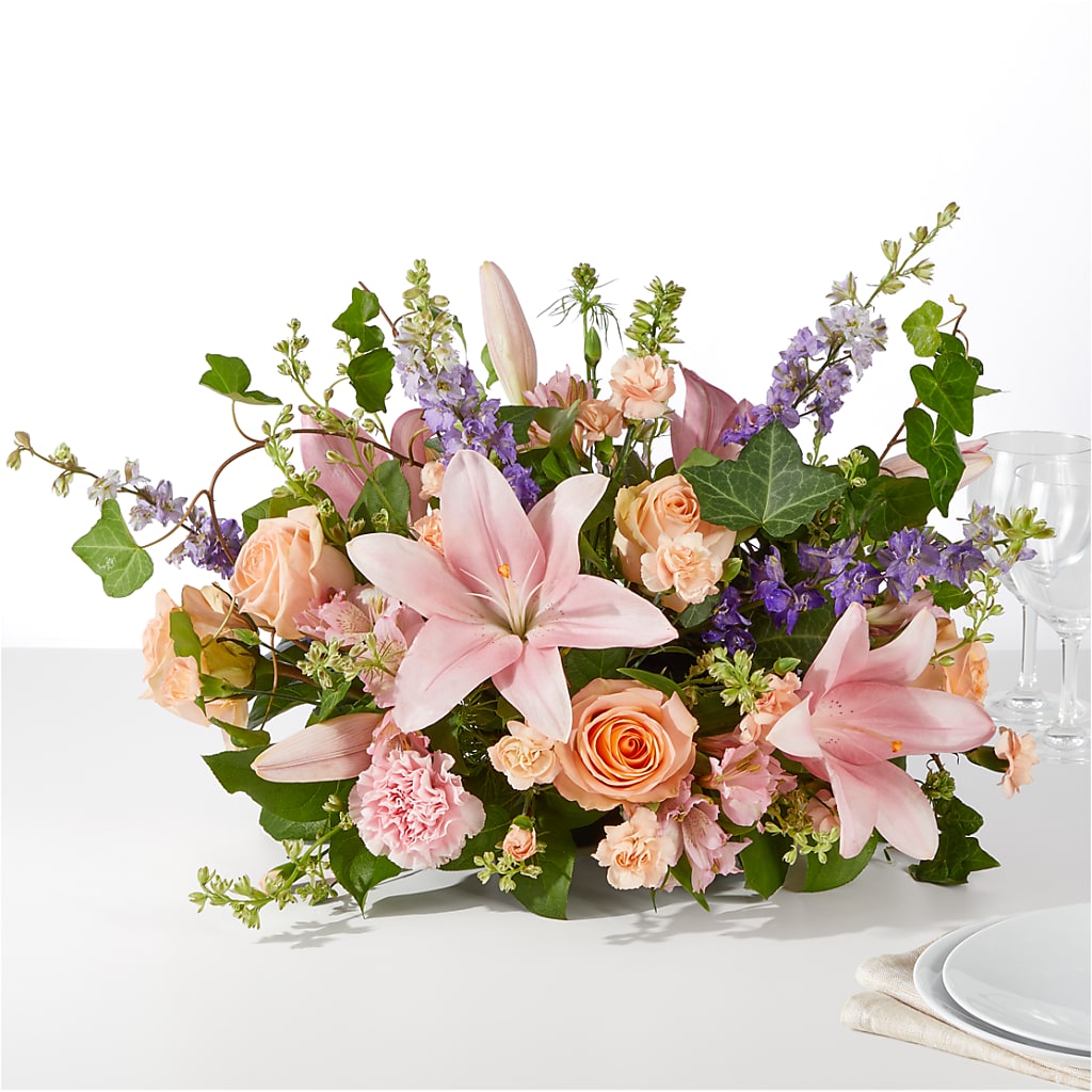 Blossom Time Centerpiece – GOD'S GARDEN FLOWER SHOP, Lancaster CA