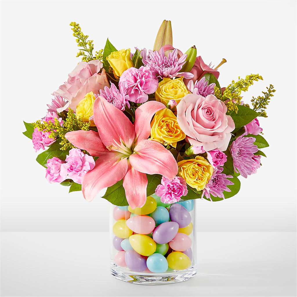 Easter Egg Hunt Bouquet – GOD'S GARDEN FLOWER SHOP, Lancaster CA
