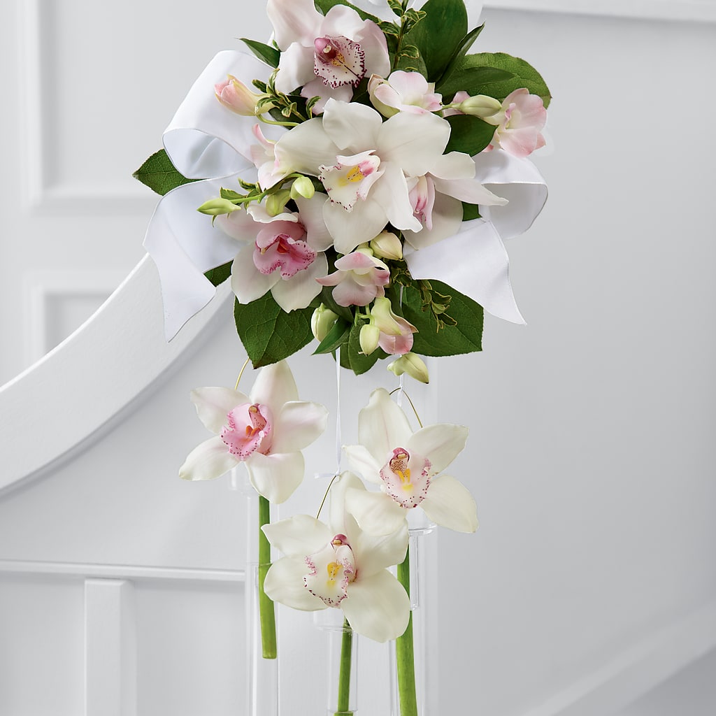 Perfect Entrance Pew Arrangement – GOD'S GARDEN FLOWER SHOP, Lancaster CA