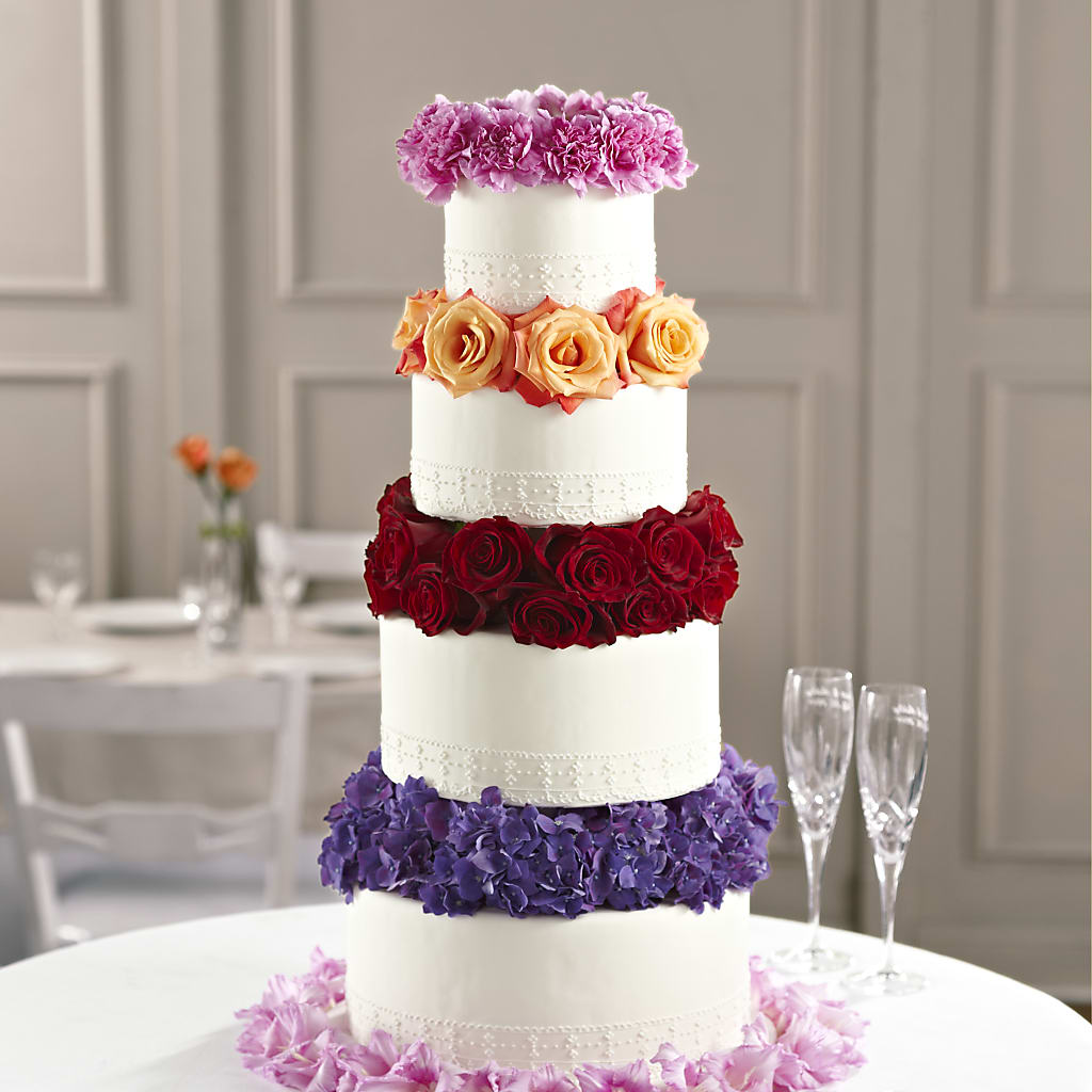Infinite Love Cake Décor – GOD'S GARDEN FLOWER SHOP, Lancaster CA