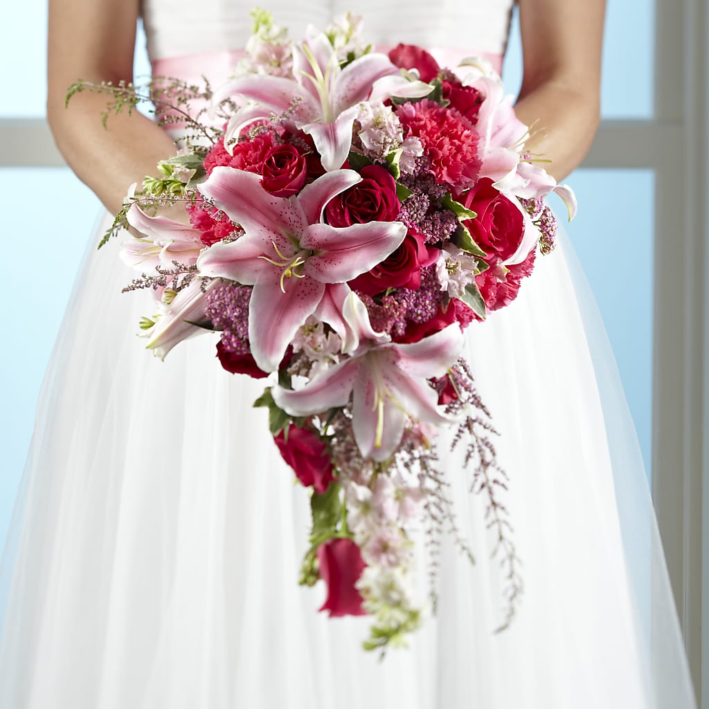 Lily & Rose Bouquet – GOD'S GARDEN FLOWER SHOP, Lancaster CA