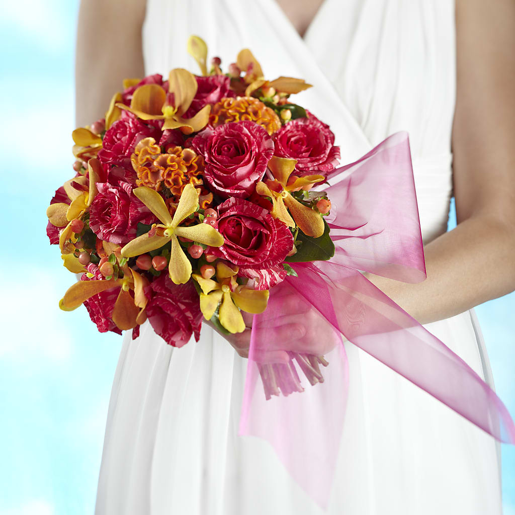 Brilliant Shades of Love Bouquet – GOD'S GARDEN FLOWER SHOP, Lancaster CA