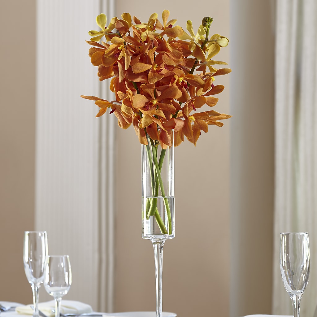 Orange Mokara Bouquet – GOD'S GARDEN FLOWER SHOP, Lancaster CA