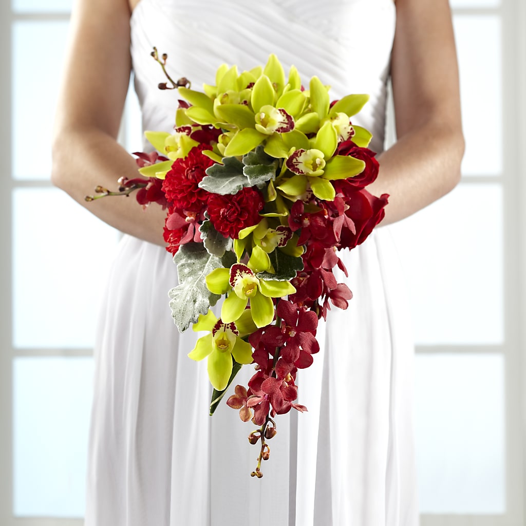 Elegant Orchid Bouquet – GOD'S GARDEN FLOWER SHOP, Lancaster CA
