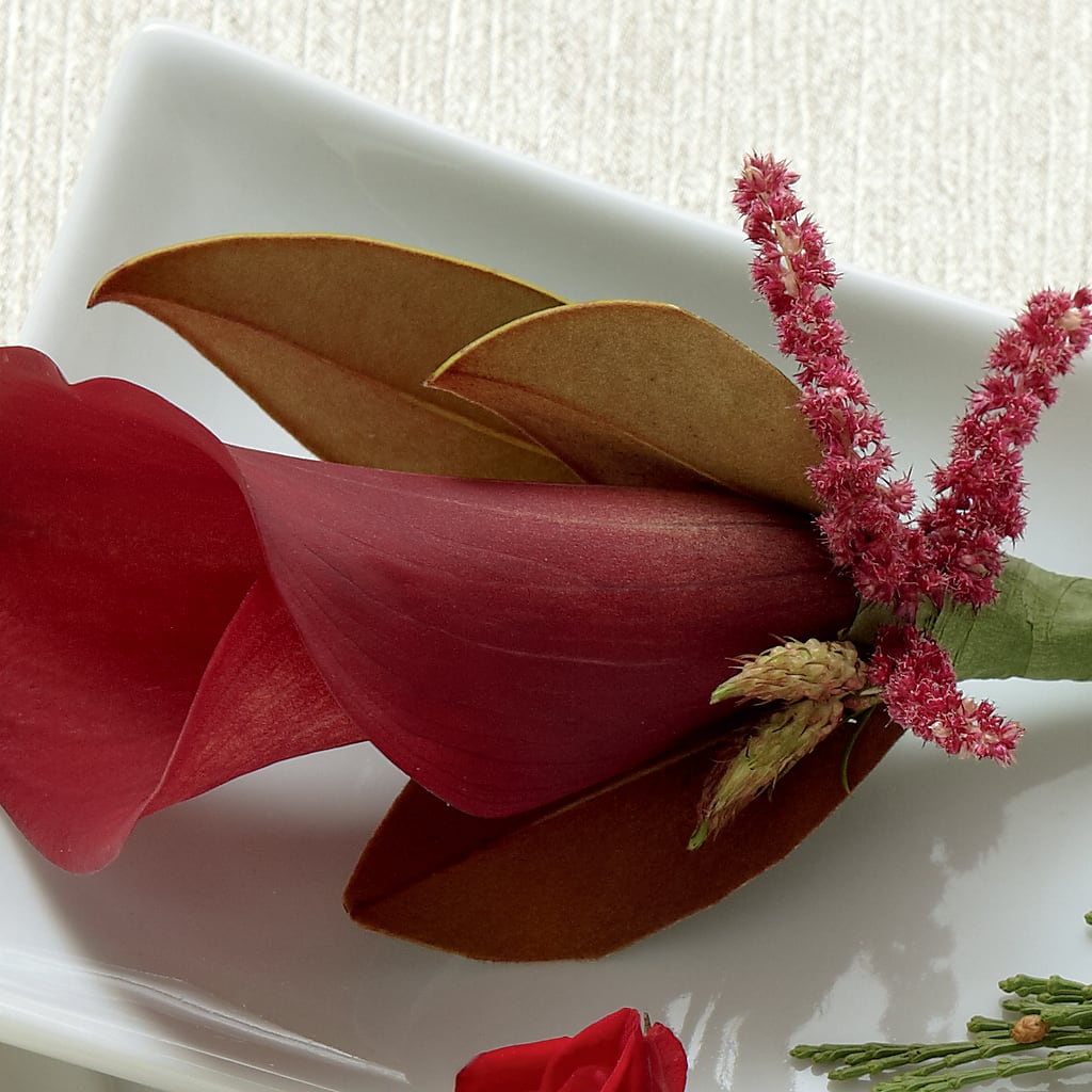 Red Calla Boutonniere – GOD'S GARDEN FLOWER SHOP, Lancaster CA