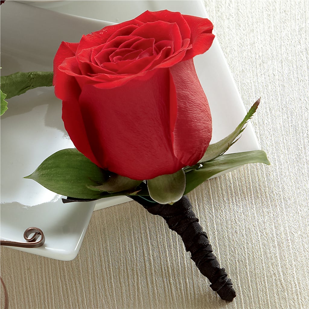 Red Rose Boutonniere – GOD'S GARDEN FLOWER SHOP, Lancaster CA