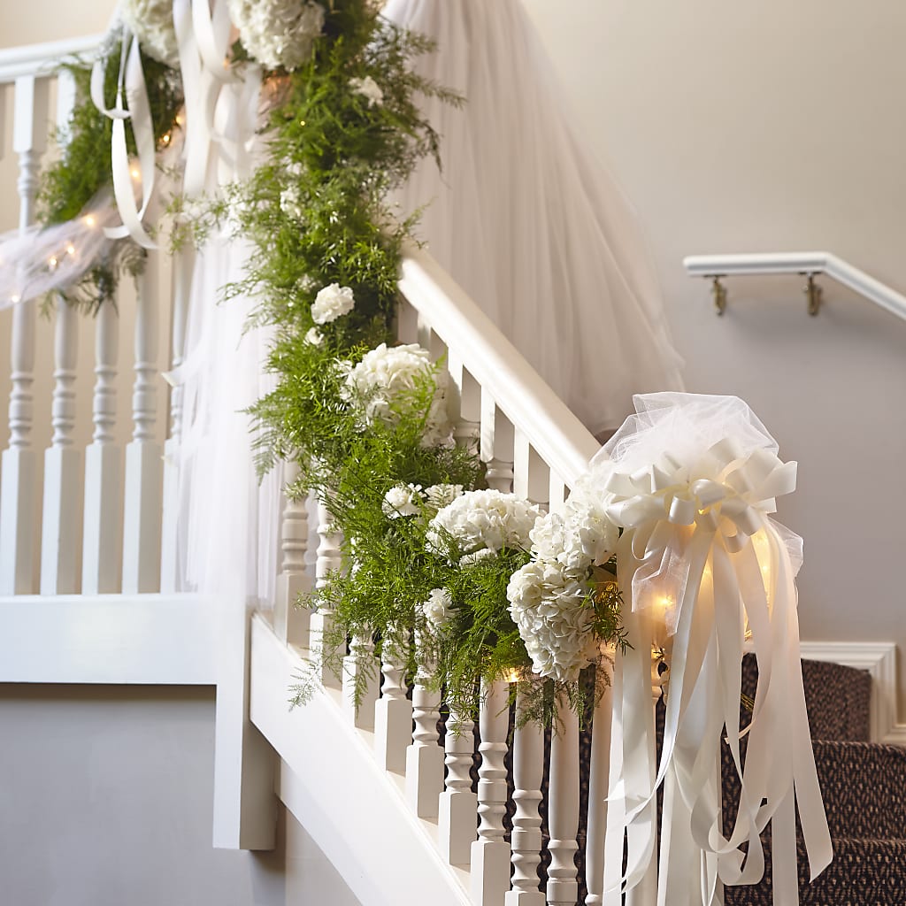 Champagne Dreams Garland – GOD'S GARDEN FLOWER SHOP, Lancaster CA