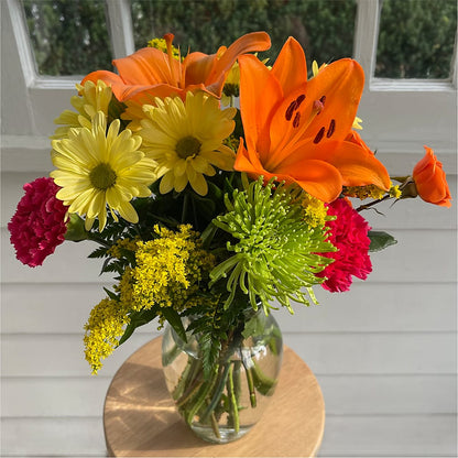 Bold & Bright – A Florist Original – GOD'S GARDEN FLOWER SHOP, Lancaster CA