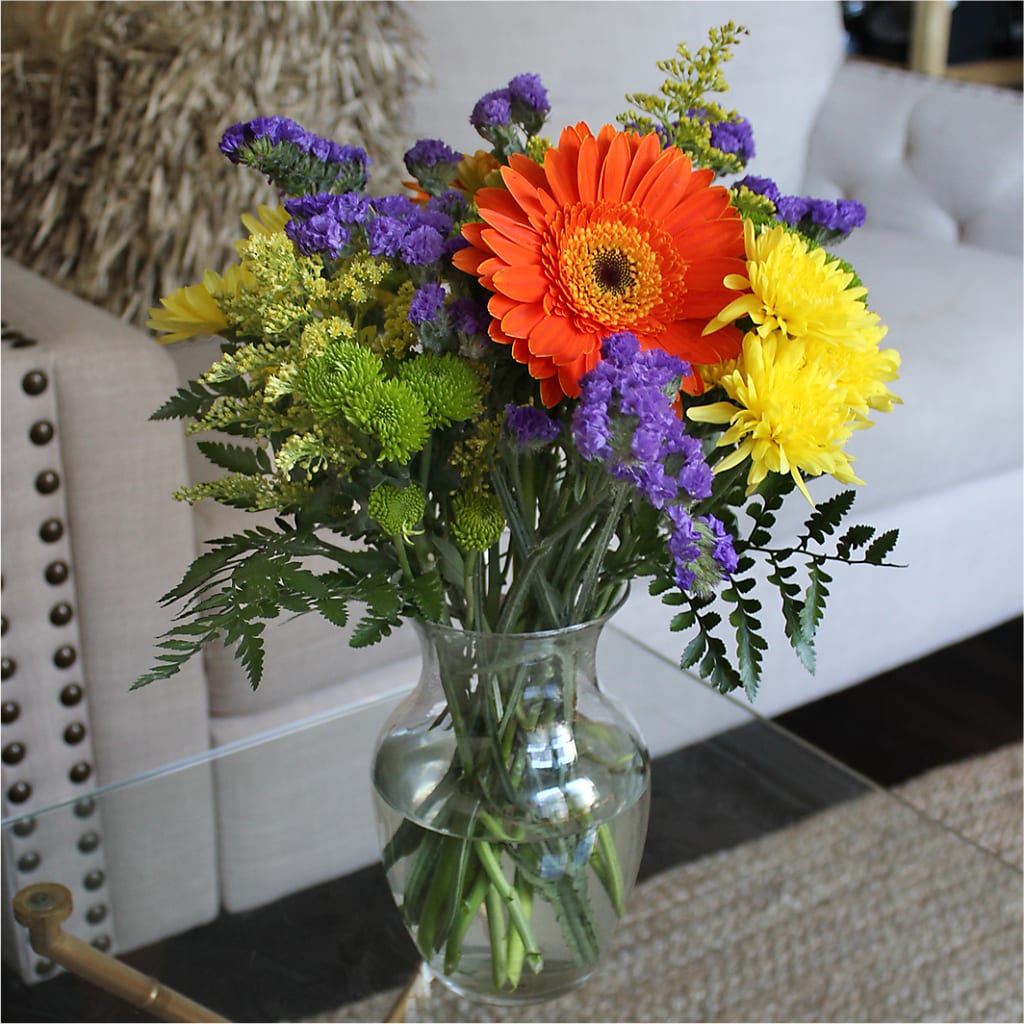 Marmalade Skies Bouquet – GOD'S GARDEN FLOWER SHOP, Lancaster CA