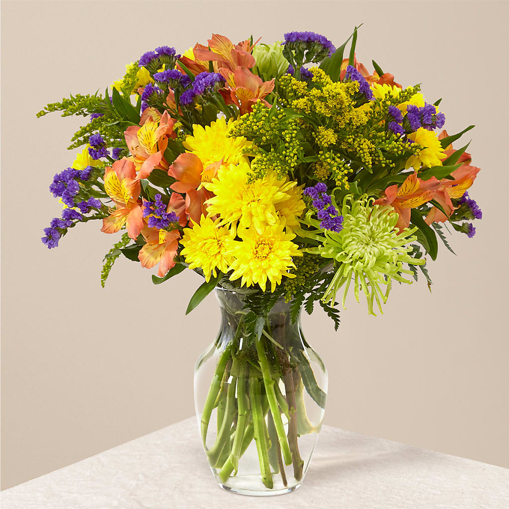 Marmalade Skies Bouquet – GOD'S GARDEN FLOWER SHOP, Lancaster CA