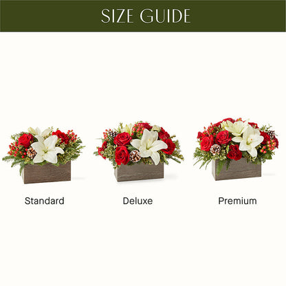 Snowy Wonderland Bouquet – GOD'S GARDEN FLOWER SHOP, Lancaster CA