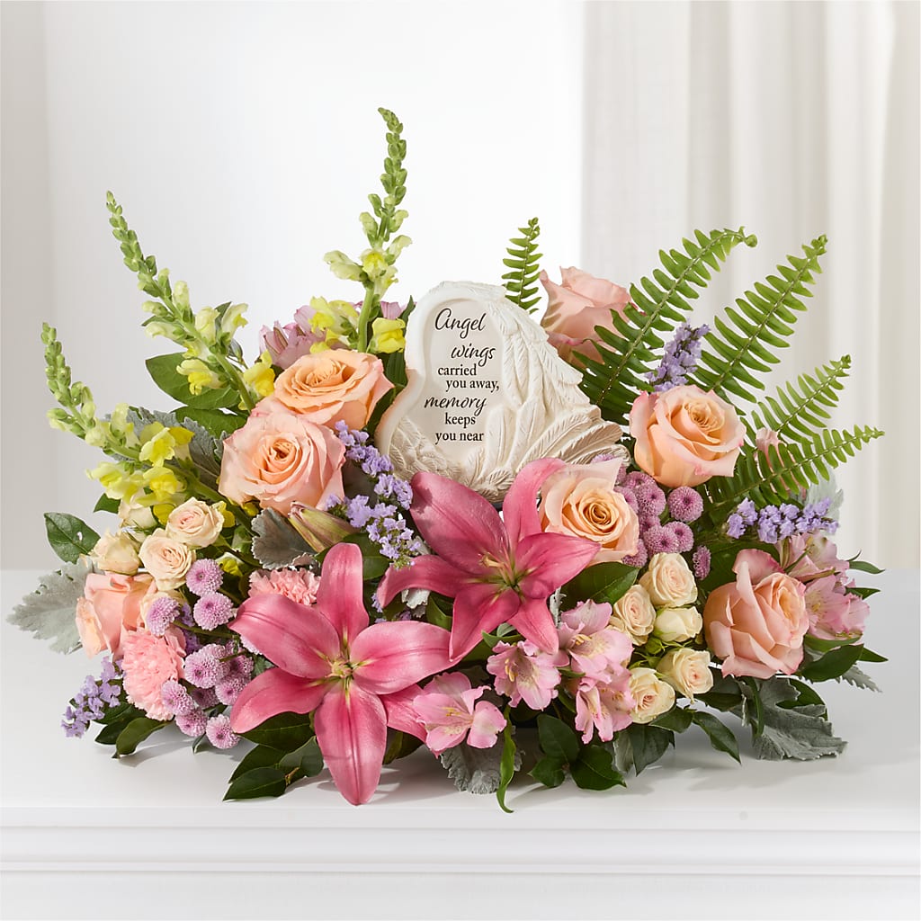 Gentle Light Arrangement – GOD'S GARDEN FLOWER SHOP, Lancaster CA