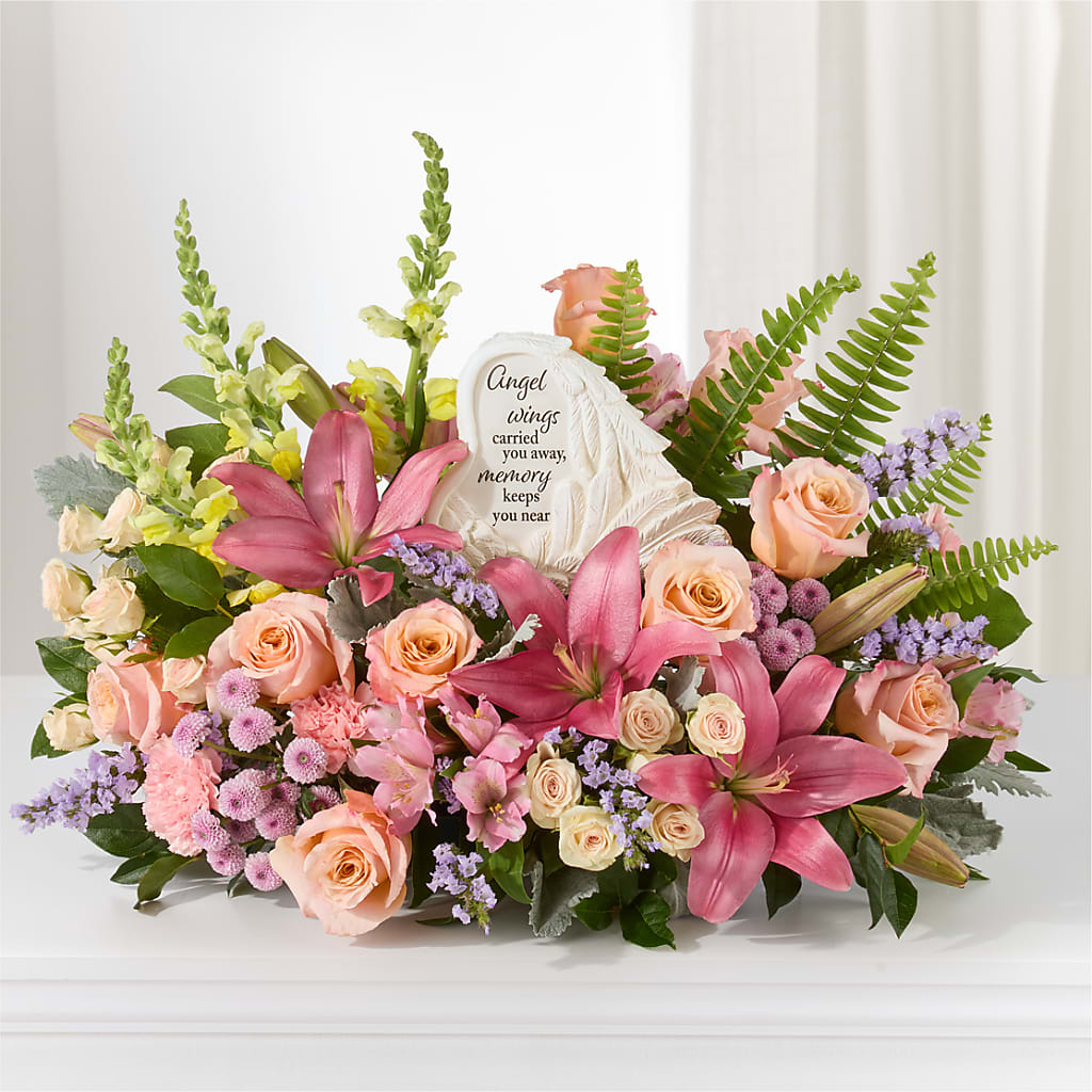 Gentle Light Arrangement – GOD'S GARDEN FLOWER SHOP, Lancaster CA