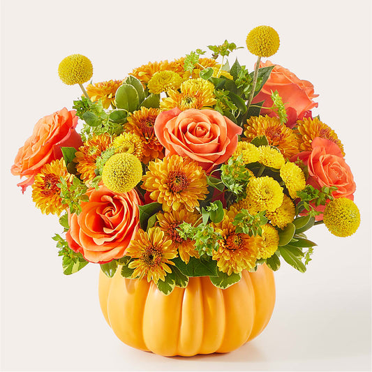 Gourdgeous Pumpkin – GOD'S GARDEN FLOWER SHOP, Lancaster CA