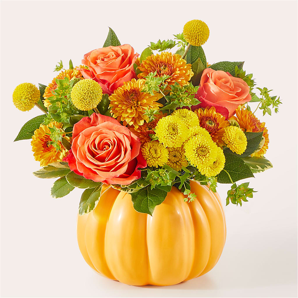 Gourdgeous Pumpkin – GOD'S GARDEN FLOWER SHOP, Lancaster CA