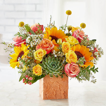 Sunflower Season Bouquet – GOD'S GARDEN FLOWER SHOP, Lancaster CA