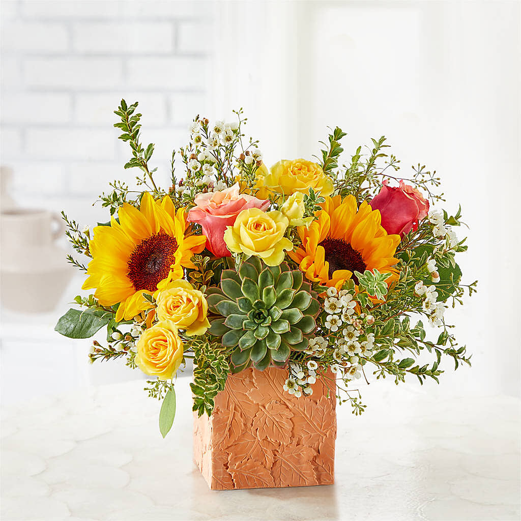 Sunflower Season Bouquet – GOD'S GARDEN FLOWER SHOP, Lancaster CA