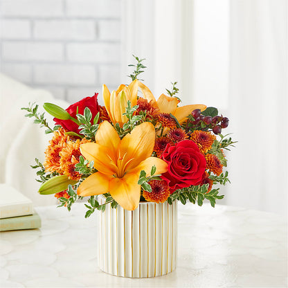 Scarlet Skies Bouquet – GOD'S GARDEN FLOWER SHOP, Lancaster CA