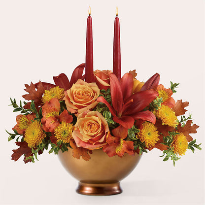 Harvest Table Centerpiece – GOD'S GARDEN FLOWER SHOP, Lancaster CA