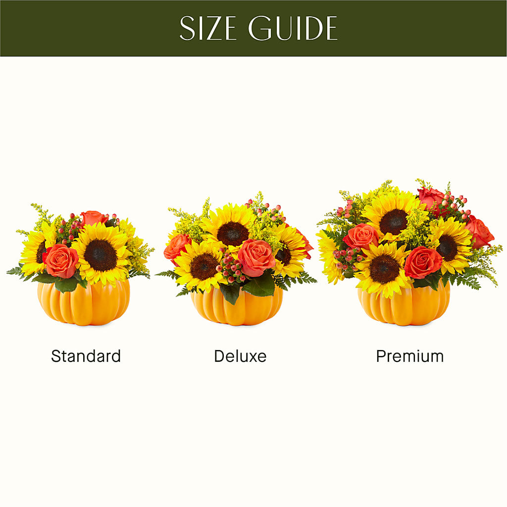 Pick of the Patch Pumpkin Bouquet – GOD'S GARDEN FLOWER SHOP, Lancaster CA