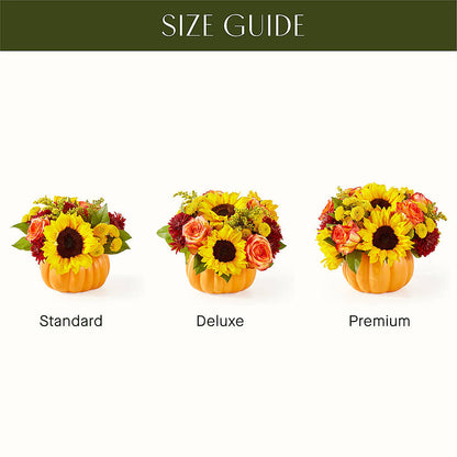 Golden Gourd Pumpkin Bouquet – GOD'S GARDEN FLOWER SHOP, Lancaster CA