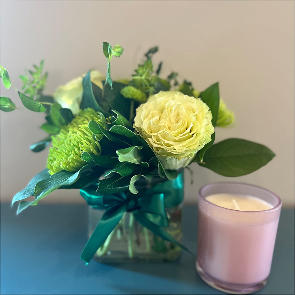 Emerald Forest Bouquet – GOD'S GARDEN FLOWER SHOP, Lancaster CA