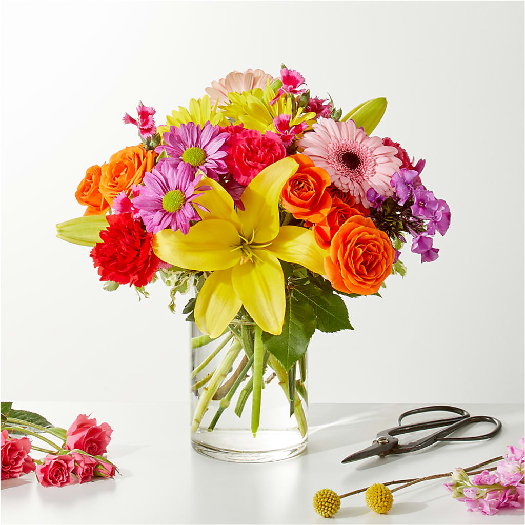 Cue the Confetti - A Florist Original – GOD'S GARDEN FLOWER SHOP, Lancaster CA