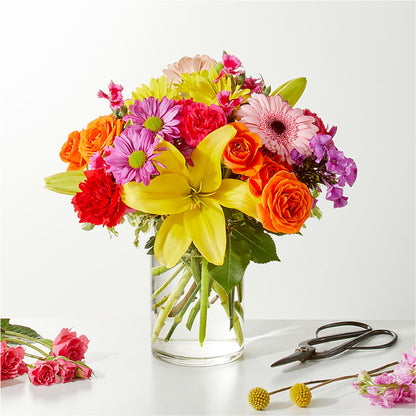 Cue the Confetti - A Florist Original – GOD'S GARDEN FLOWER SHOP, Lancaster CA