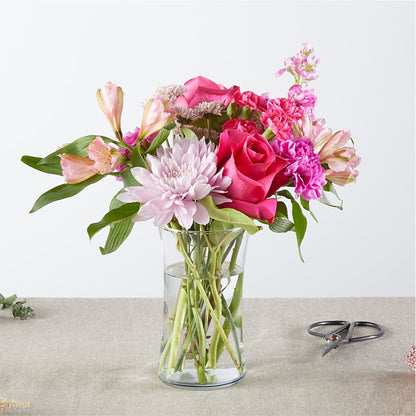 Pink Ribbon - A Florist Original – GOD'S GARDEN FLOWER SHOP, Lancaster CA