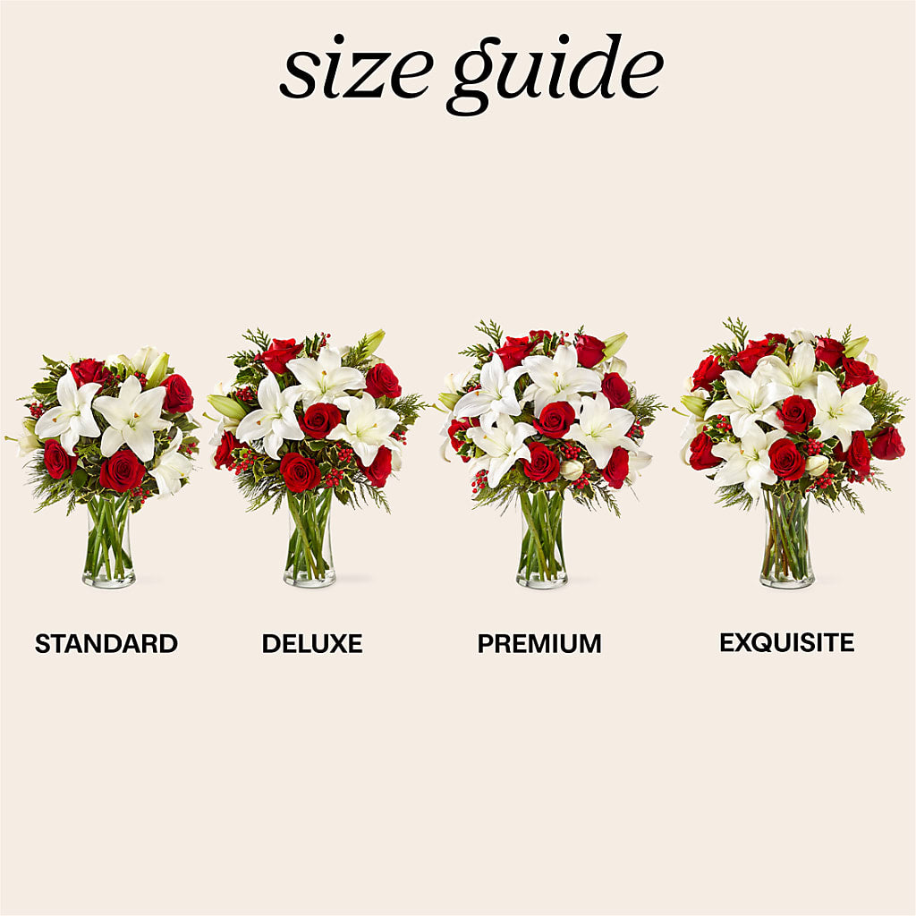 Sparkling Snowflakes Bouquet – GOD'S GARDEN FLOWER SHOP, Lancaster CA