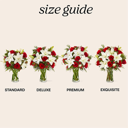 Sparkling Snowflakes Bouquet – GOD'S GARDEN FLOWER SHOP, Lancaster CA