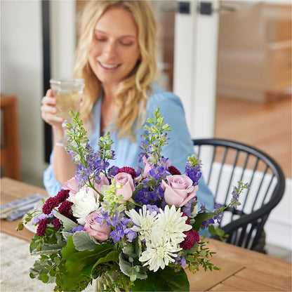 Violet Frost Bouquet – GOD'S GARDEN FLOWER SHOP, Lancaster CA