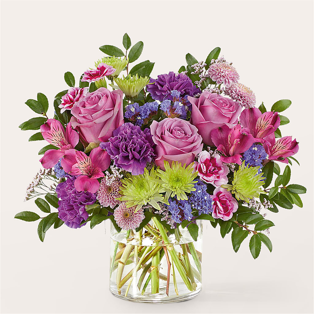 Glass Half Full Bouquet – GOD'S GARDEN FLOWER SHOP, Lancaster CA