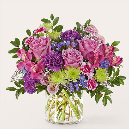 Glass Half Full Bouquet – GOD'S GARDEN FLOWER SHOP, Lancaster CA