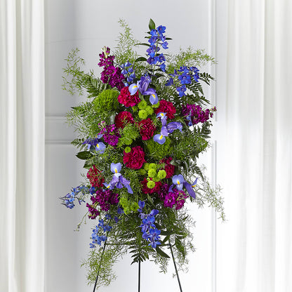 Heavenly Skies Standing Spray – GOD'S GARDEN FLOWER SHOP, Lancaster CA