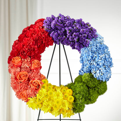 Circle of Love Wreath – GOD'S GARDEN FLOWER SHOP, Lancaster CA