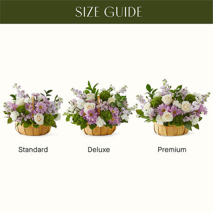 Peace & Love Basket – GOD'S GARDEN FLOWER SHOP, Lancaster CA