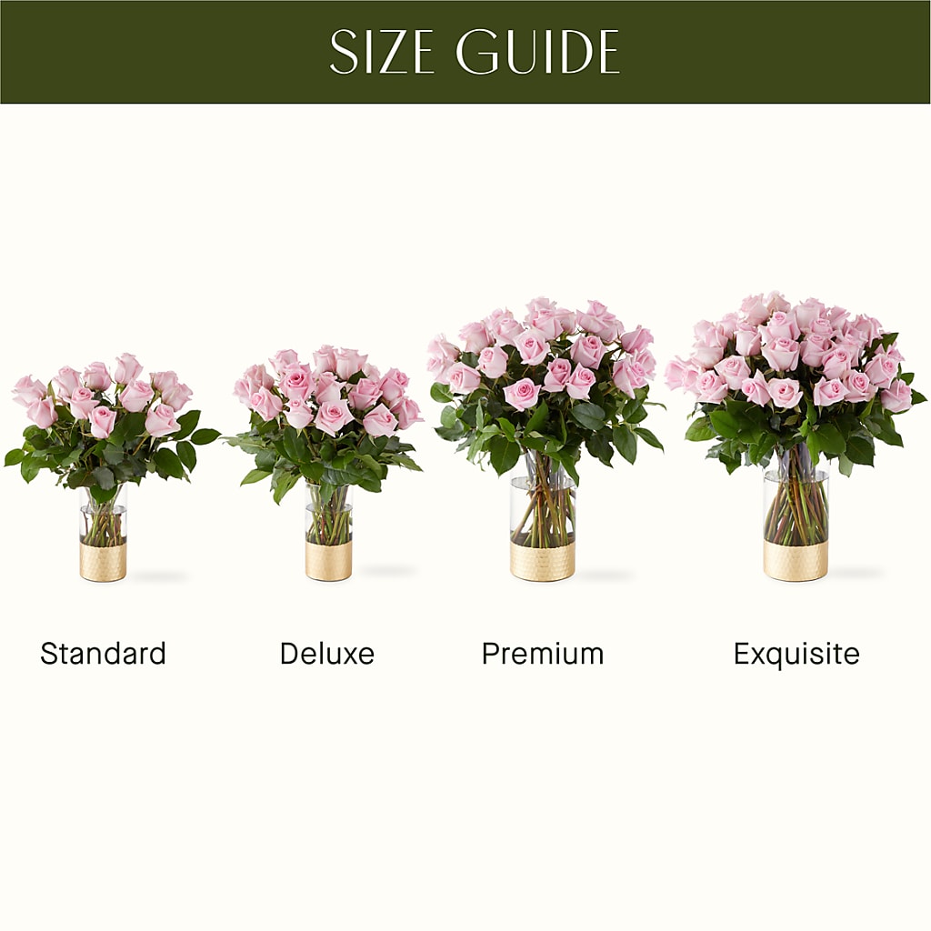 Picture Perfect Pink Rose Bouquet – GOD'S GARDEN FLOWER SHOP, Lancaster CA